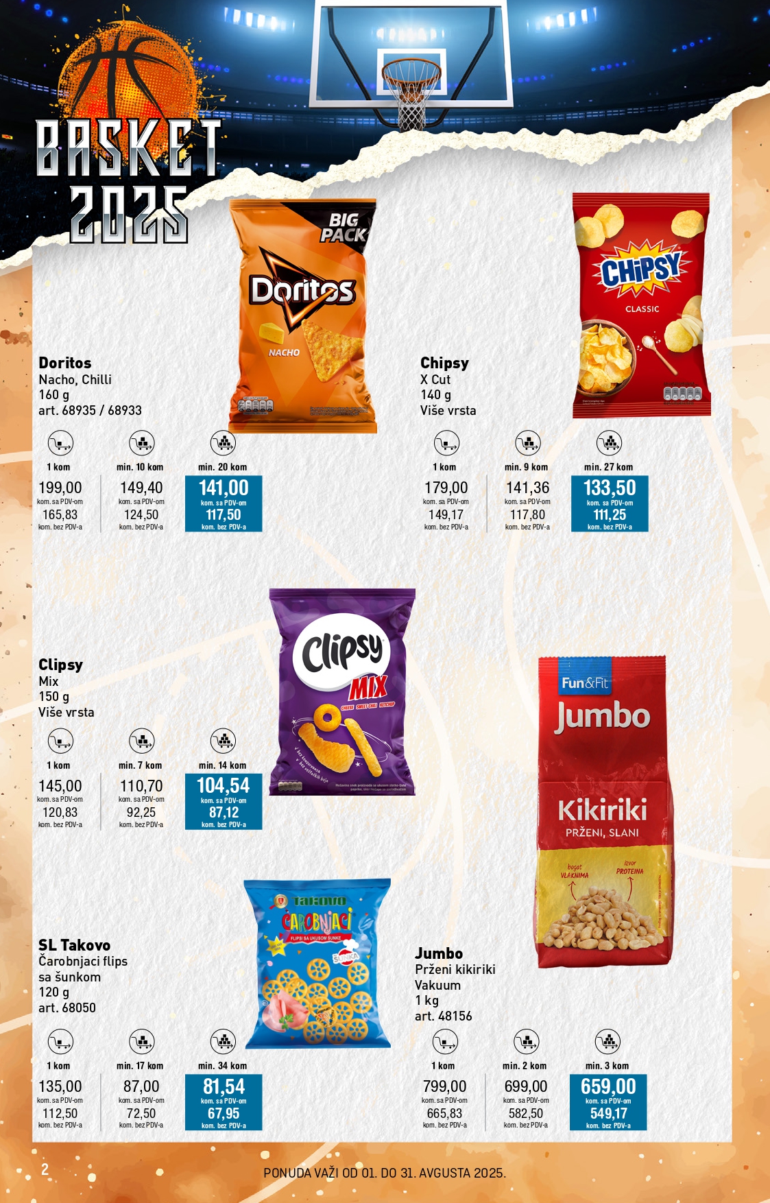 Metro katalog BASKET 1-31.8.2025.