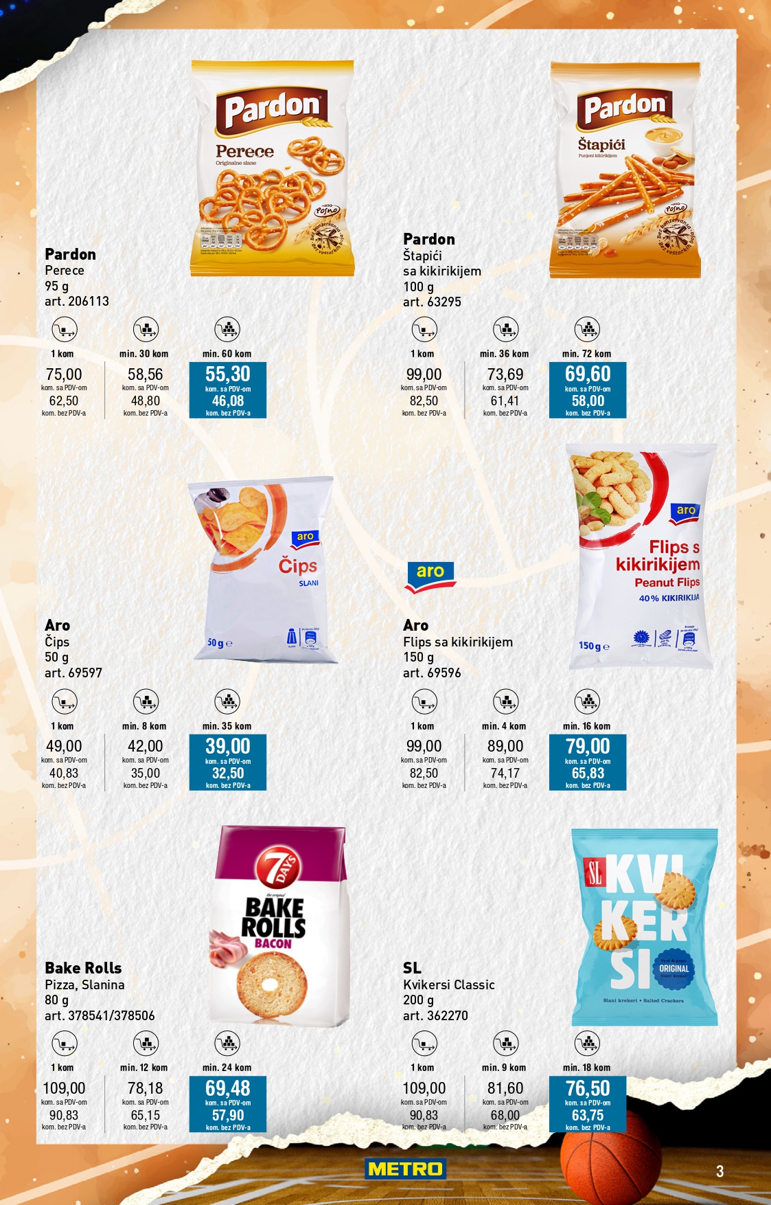 Metro katalog BASKET 1-31.8.2025.