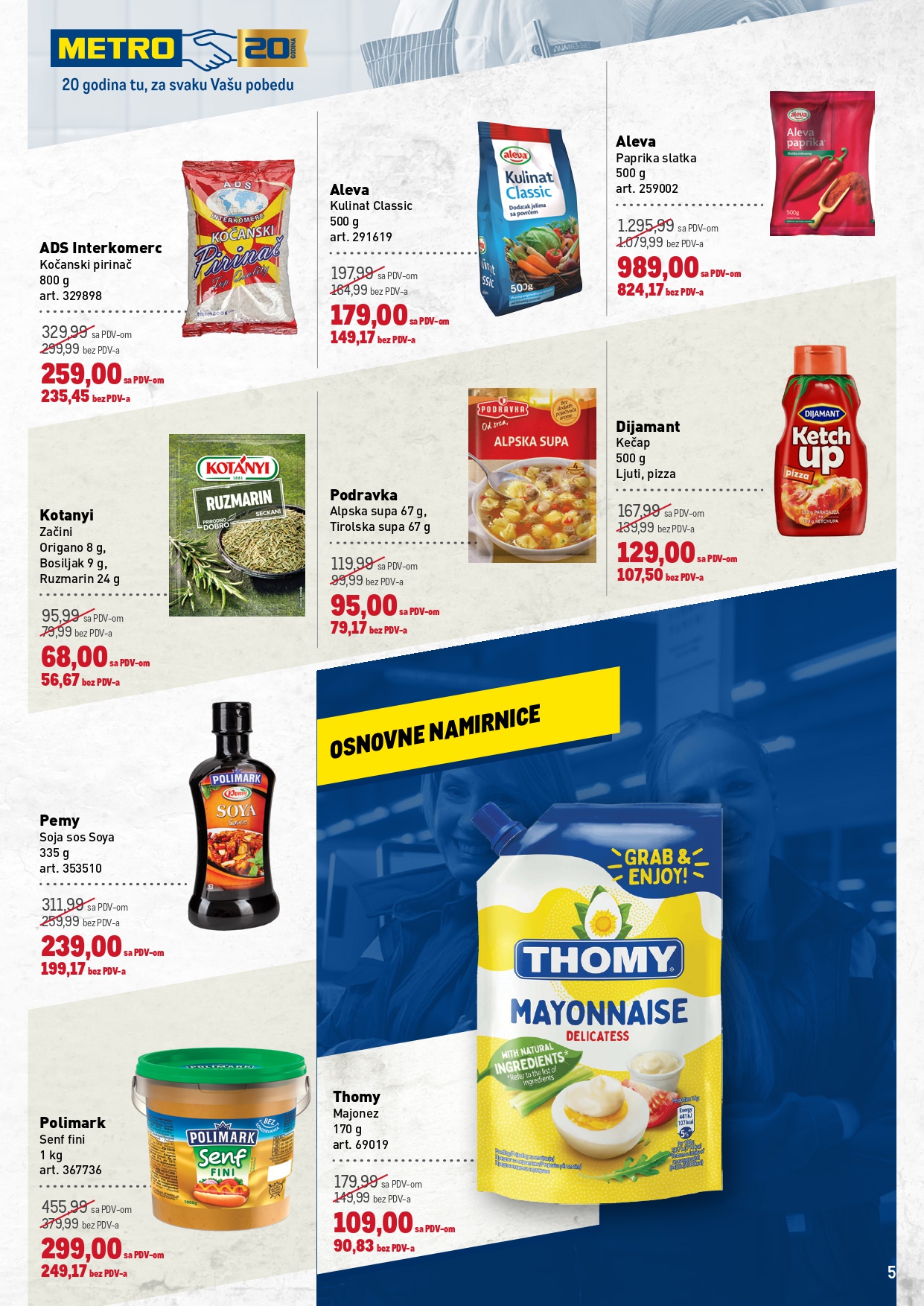 Metro katalog PREHRANA/NEPREHRANA 10-23.7.2025.