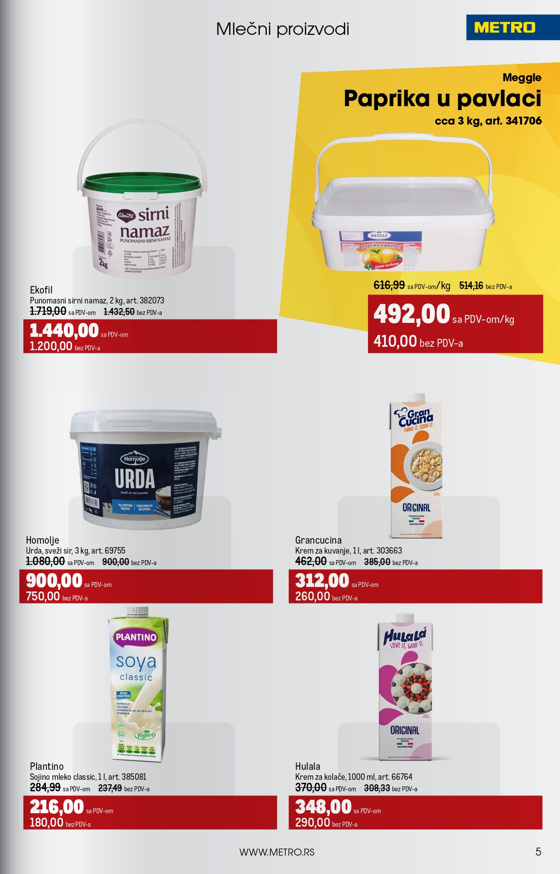 Metro katalog UGOSTITELJI 1-31.8.2025.