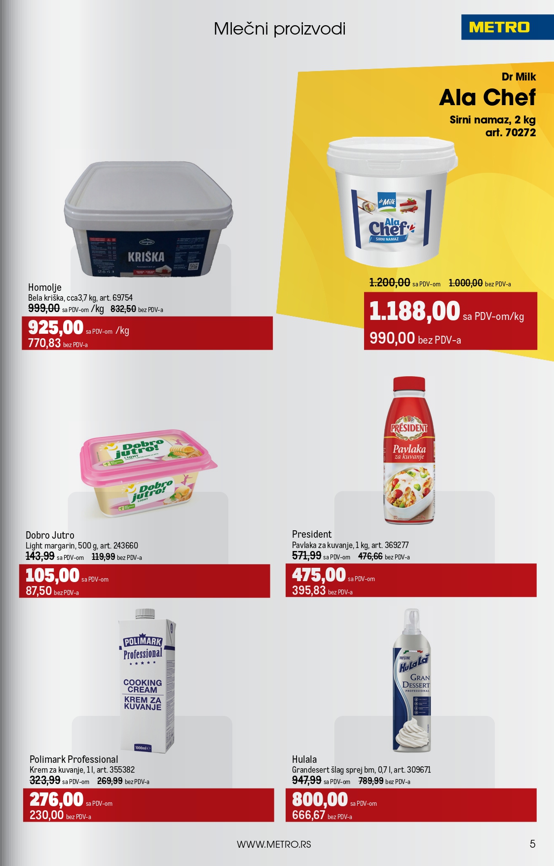 Metro katalog UGOSTITELJI 1-31.7.2025.