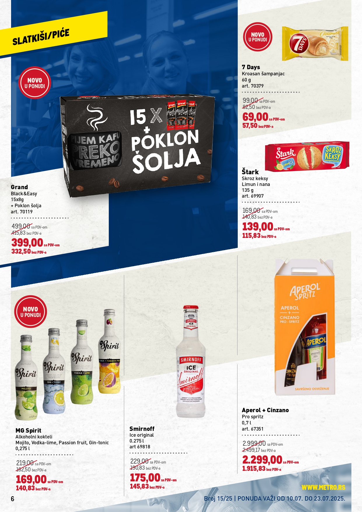 Metro katalog PREHRANA/NEPREHRANA 10-23.7.2025.