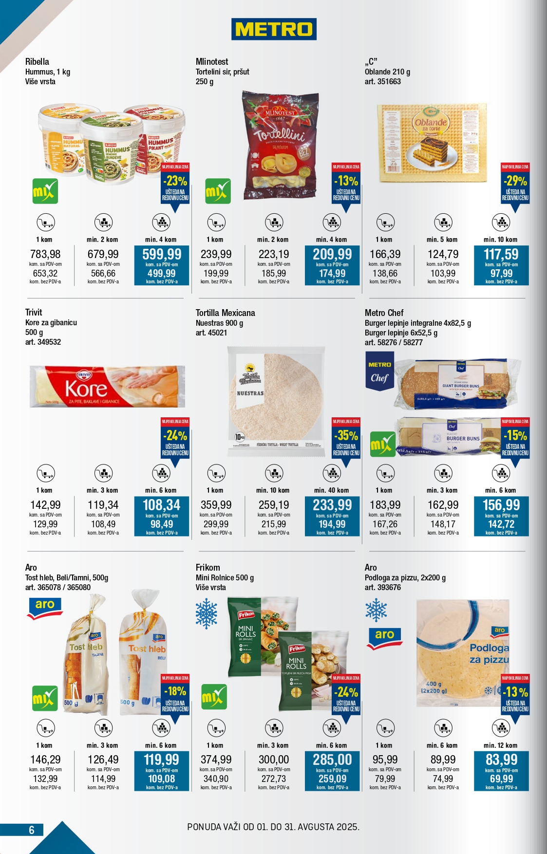 Metro katalog 1-31.8.2025.