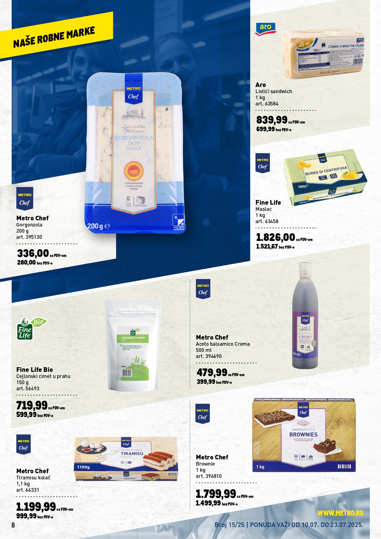 Metro katalog PREHRANA/NEPREHRANA 10-23.7.2025.
