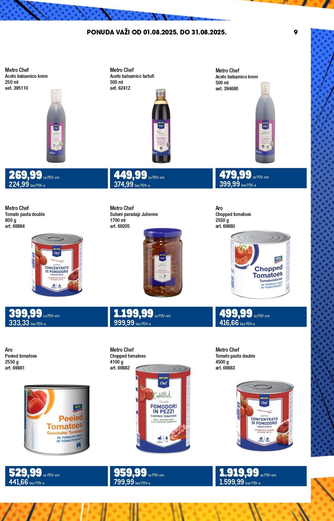 Metro katalog SUPER PONUDA 1-31.8.2025.