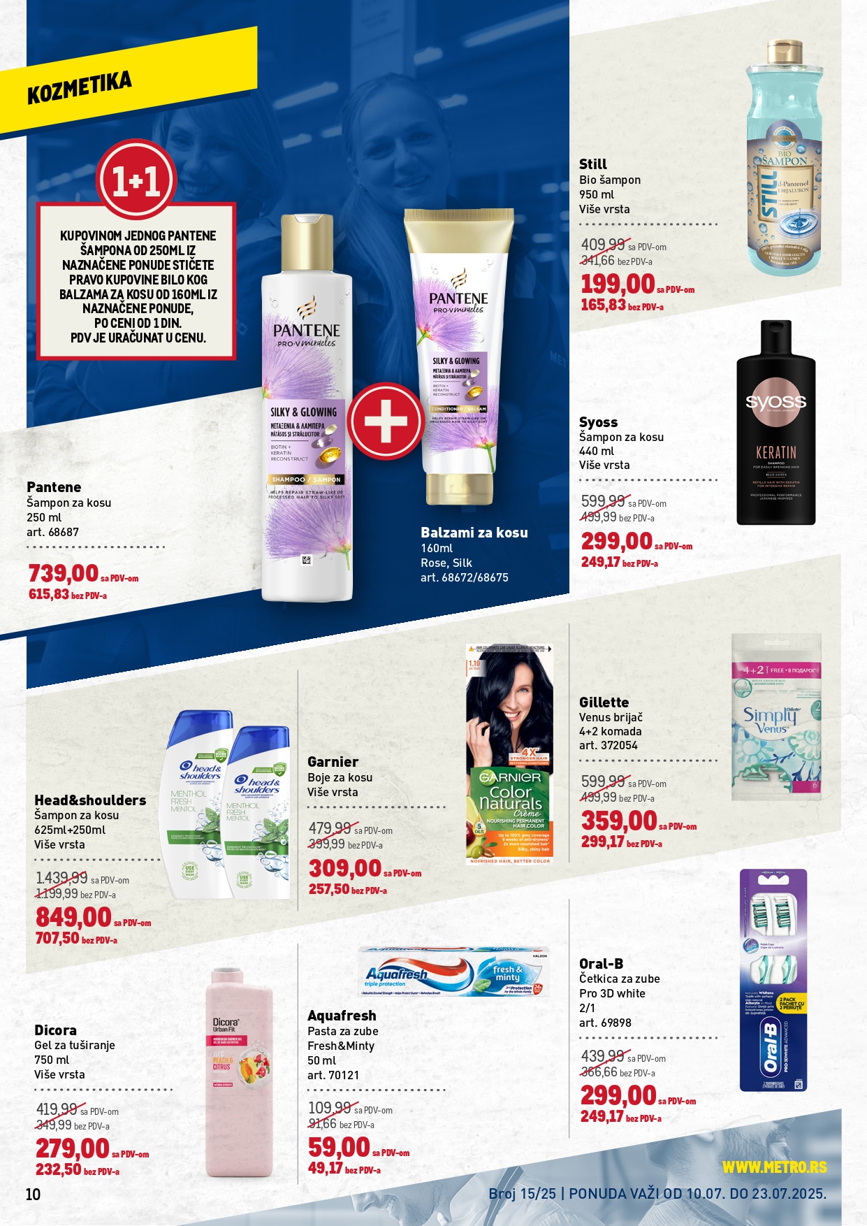Metro katalog PREHRANA/NEPREHRANA 10-23.7.2025.