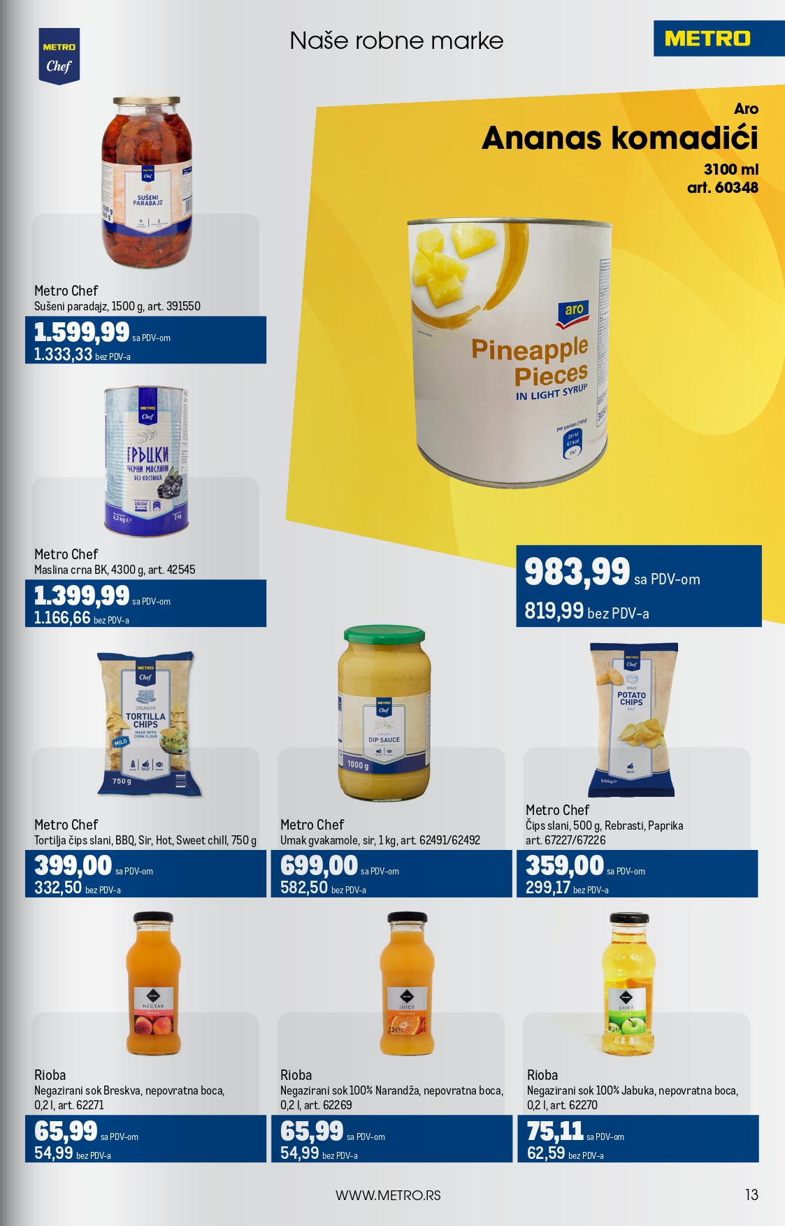 Metro katalog UGOSTITELJI 1-31.8.2025.