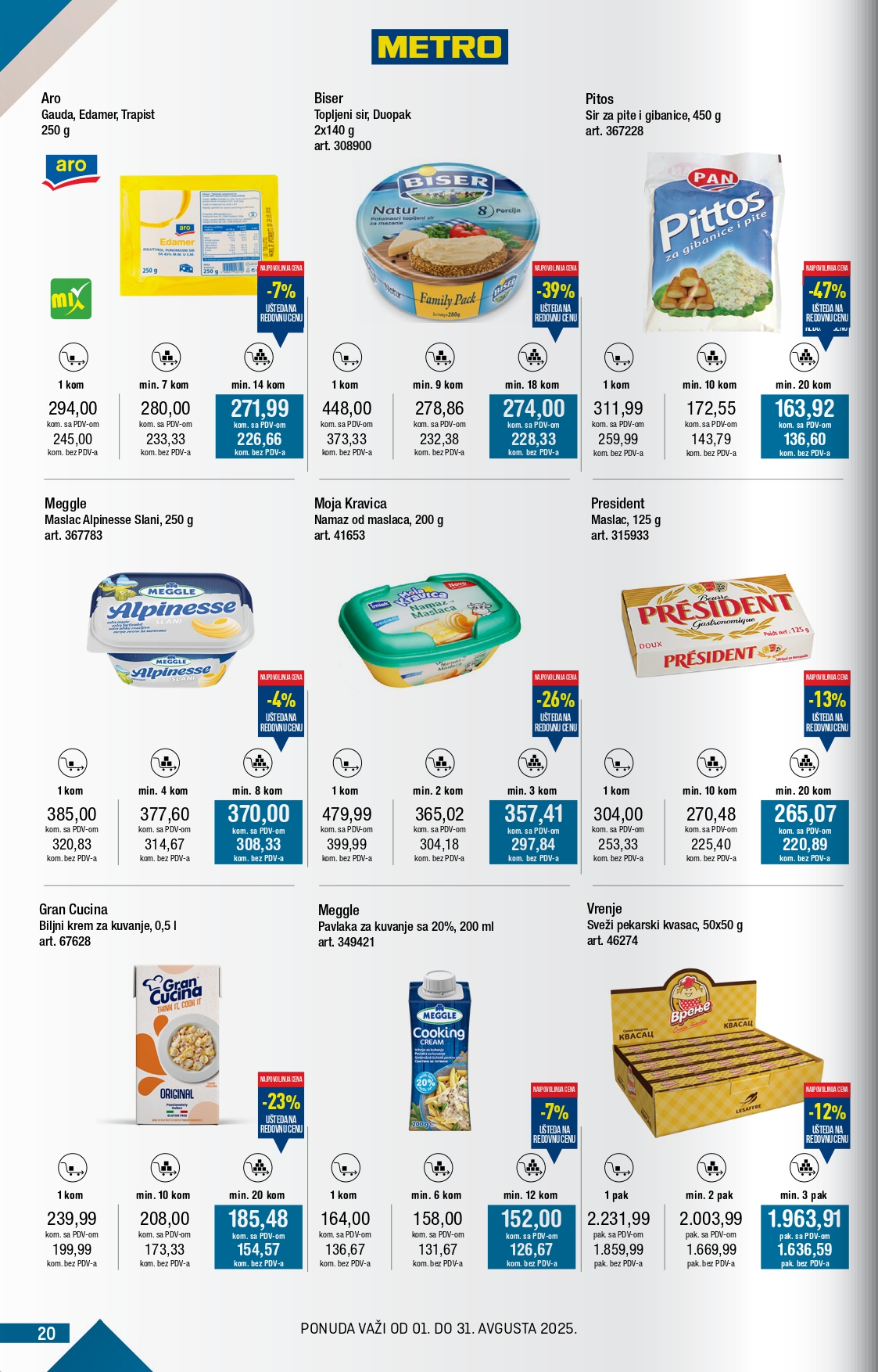 Metro katalog 1-31.8.2025.