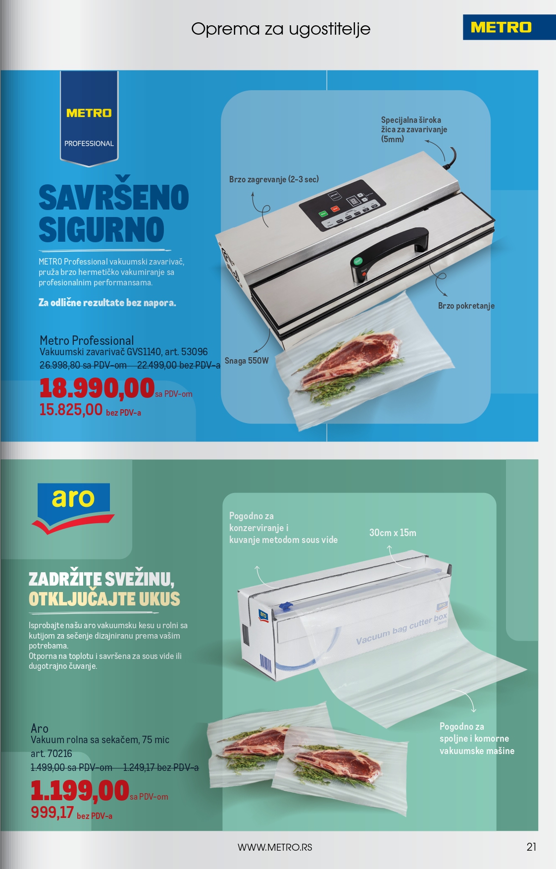 Metro katalog UGOSTITELJI 1-31.8.2025.