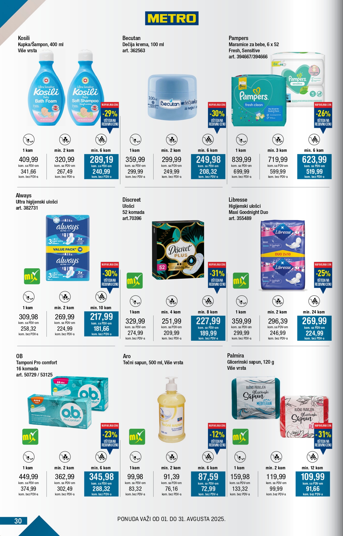 Metro katalog 1-31.8.2025.