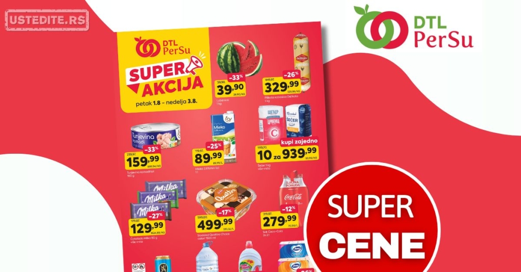 DTL PerSu VIKEND AKCIJA 1-3.8.2025.