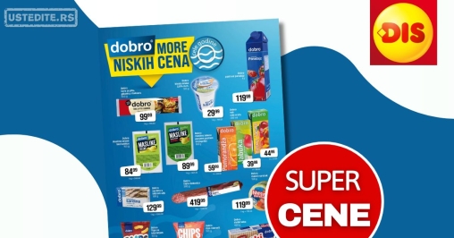 Dis katalog MORE NISKIH CENA 31.7-13.8.2025.