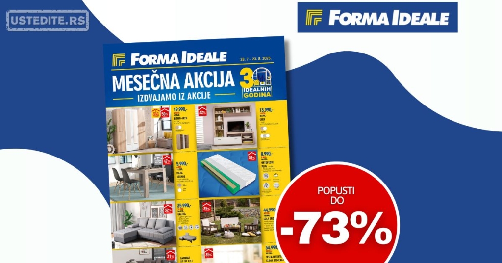 Forma Ideale katalog 28.7-23.8.2025.