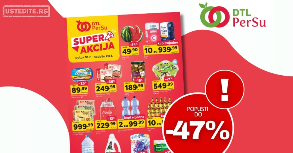 DTL PerSu SUPER AKCIJA 18-20.7.2025.