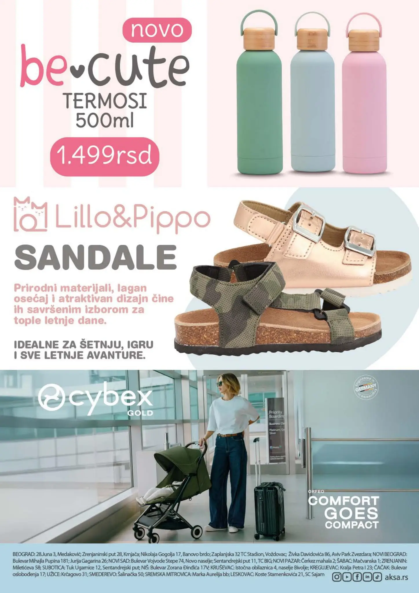 Aksa katalog SVE ZA PLAŽU 1-30.7.2025.