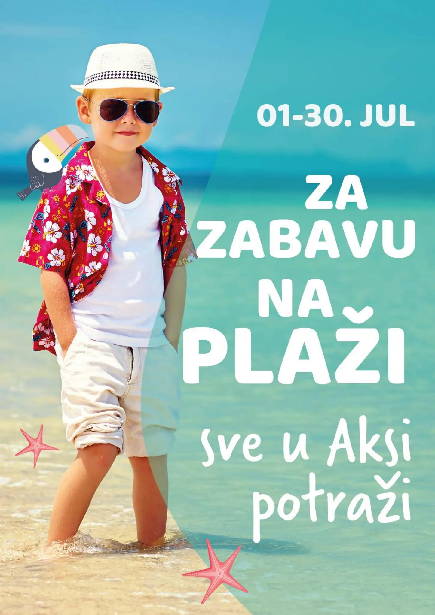 Aksa katalog SVE ZA PLAŽU 1-30.7.2025.
