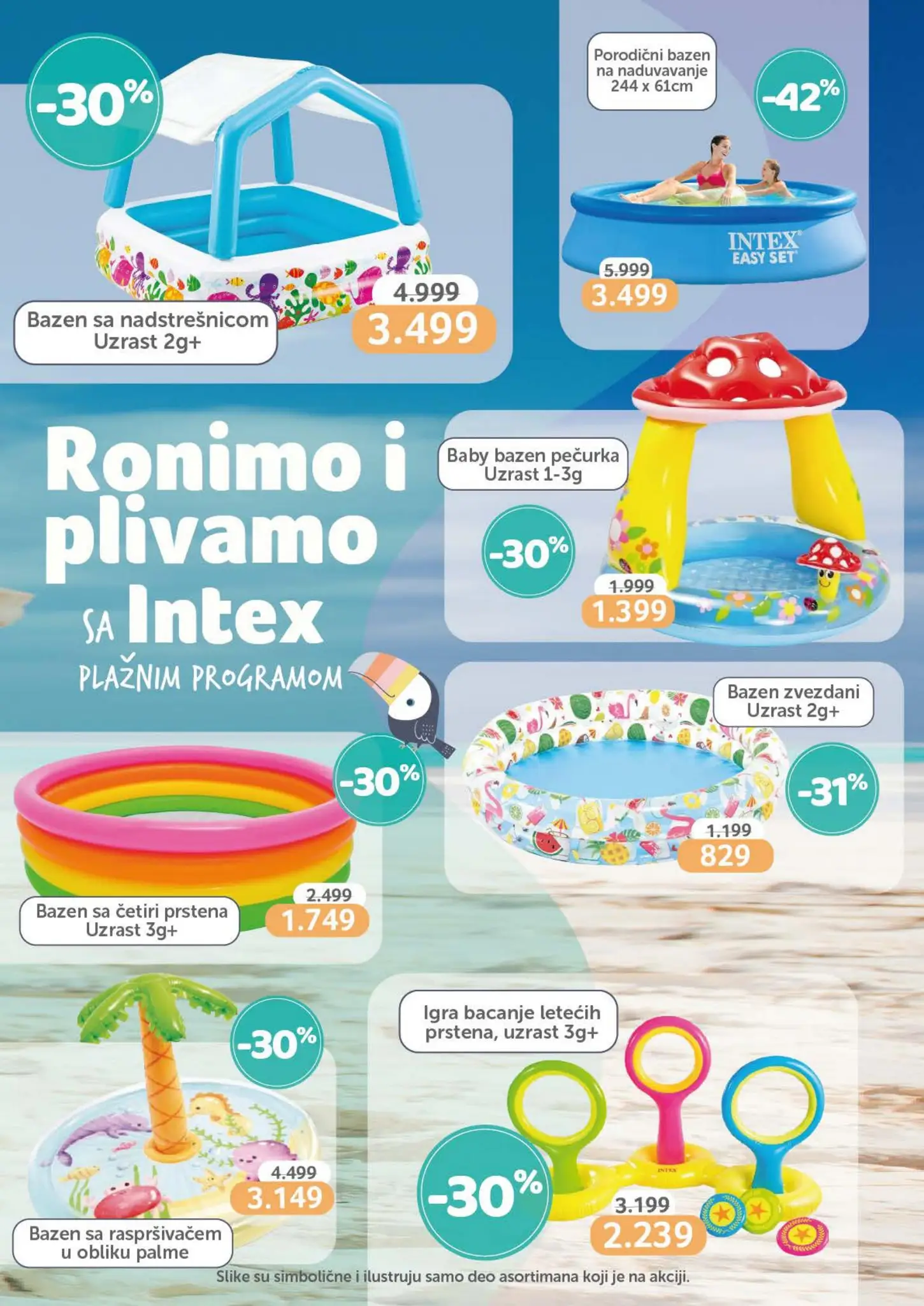 Aksa katalog SVE ZA PLAŽU 1-30.7.2025.