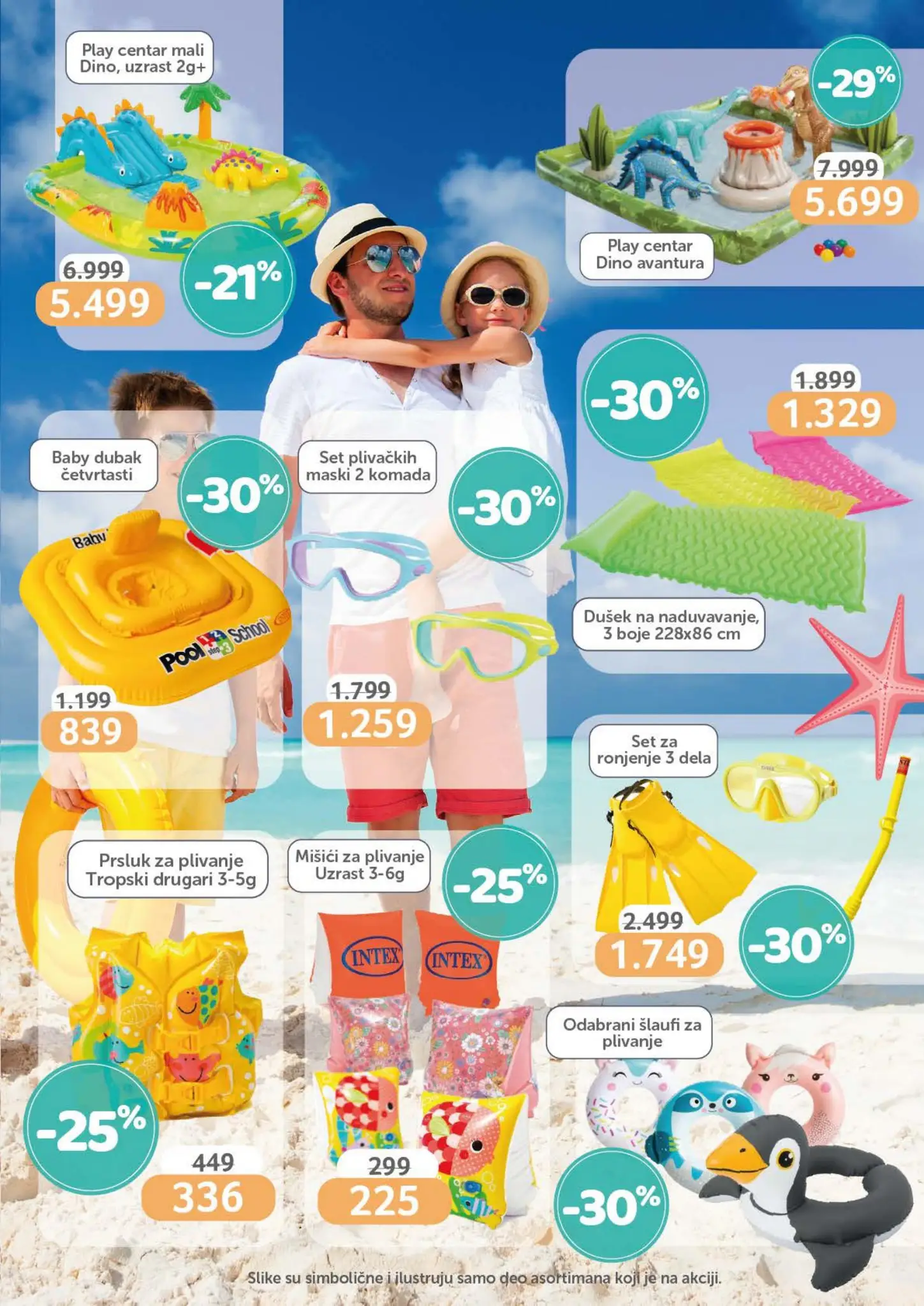 Aksa katalog SVE ZA PLAŽU 1-30.7.2025.