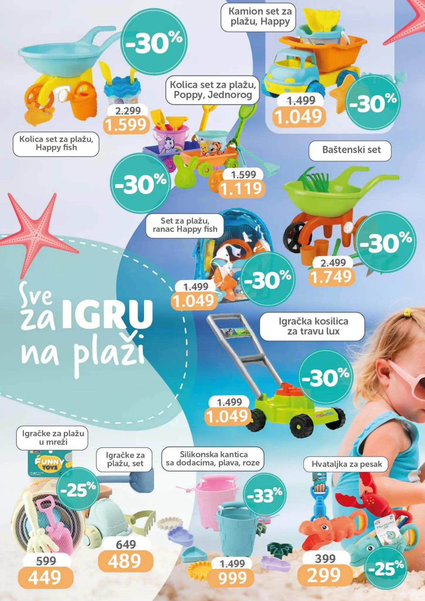 Aksa katalog SVE ZA PLAŽU 1-30.7.2025.