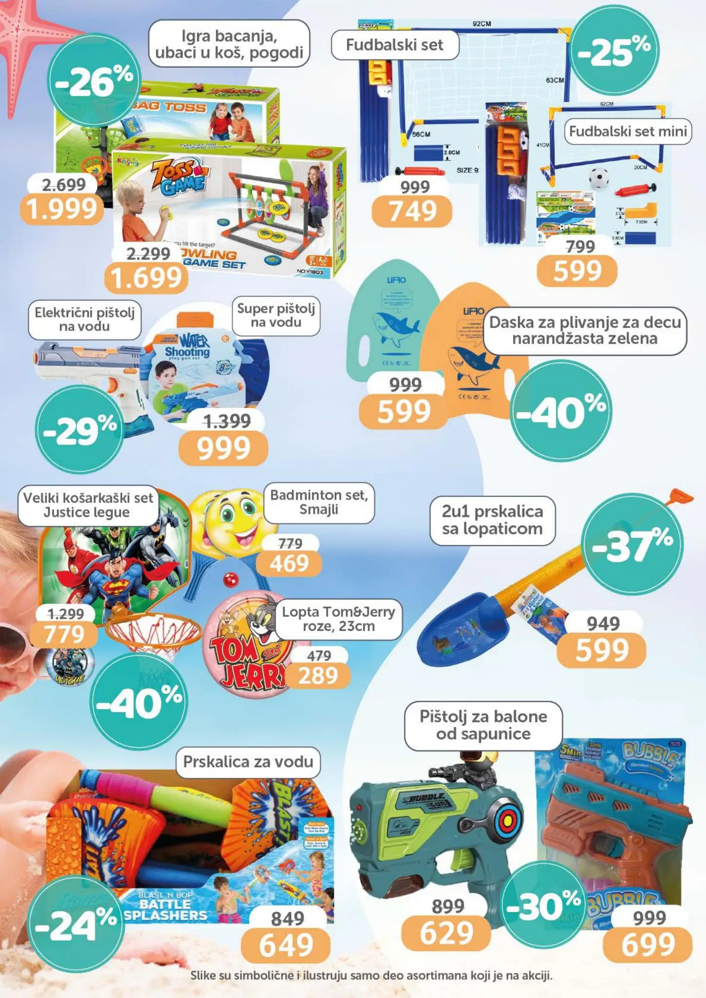 Aksa katalog SVE ZA PLAŽU 1-30.7.2025.