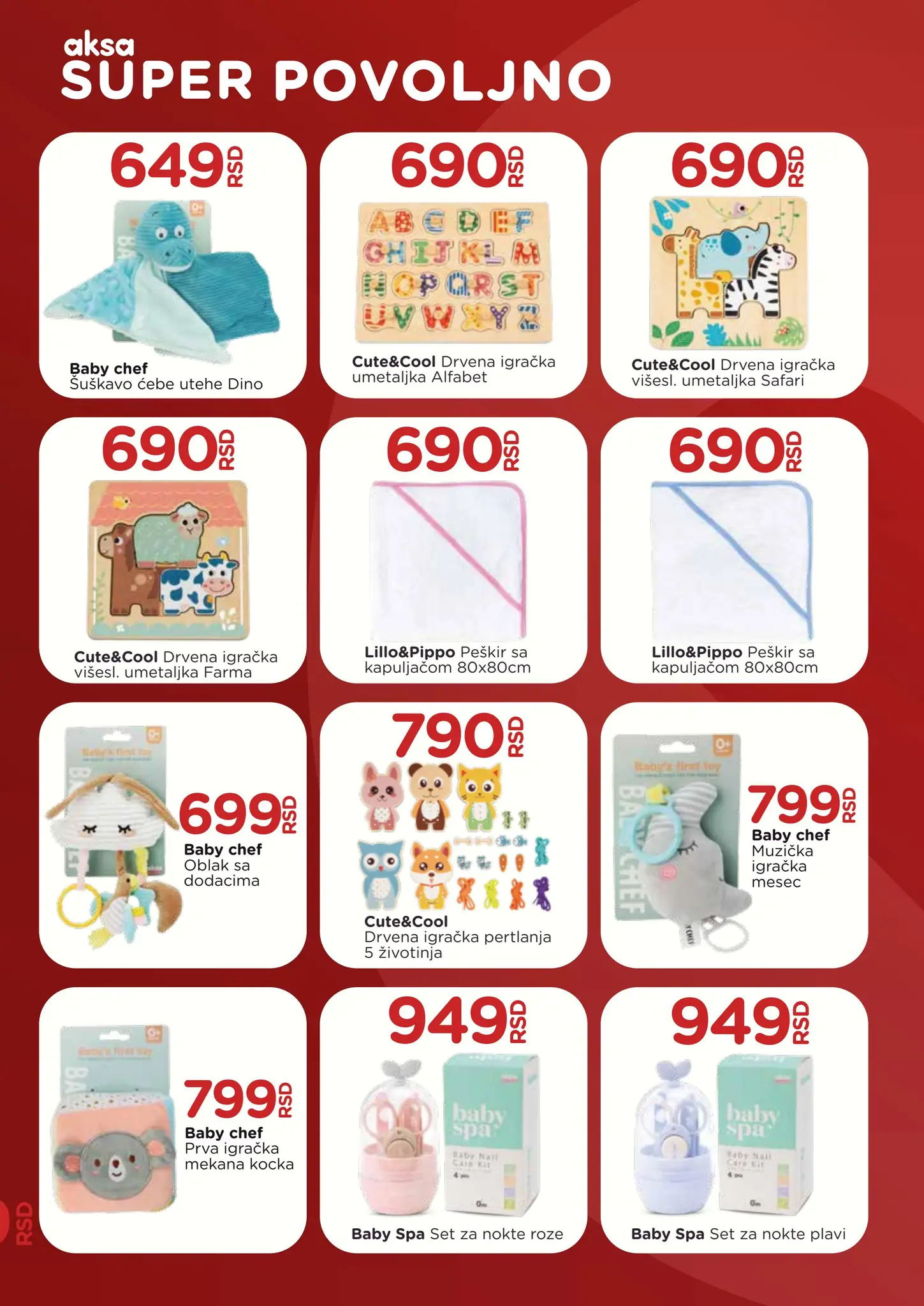 Aksa katalog SUPER POVOLJNO – sniženje do 21.10.2025.