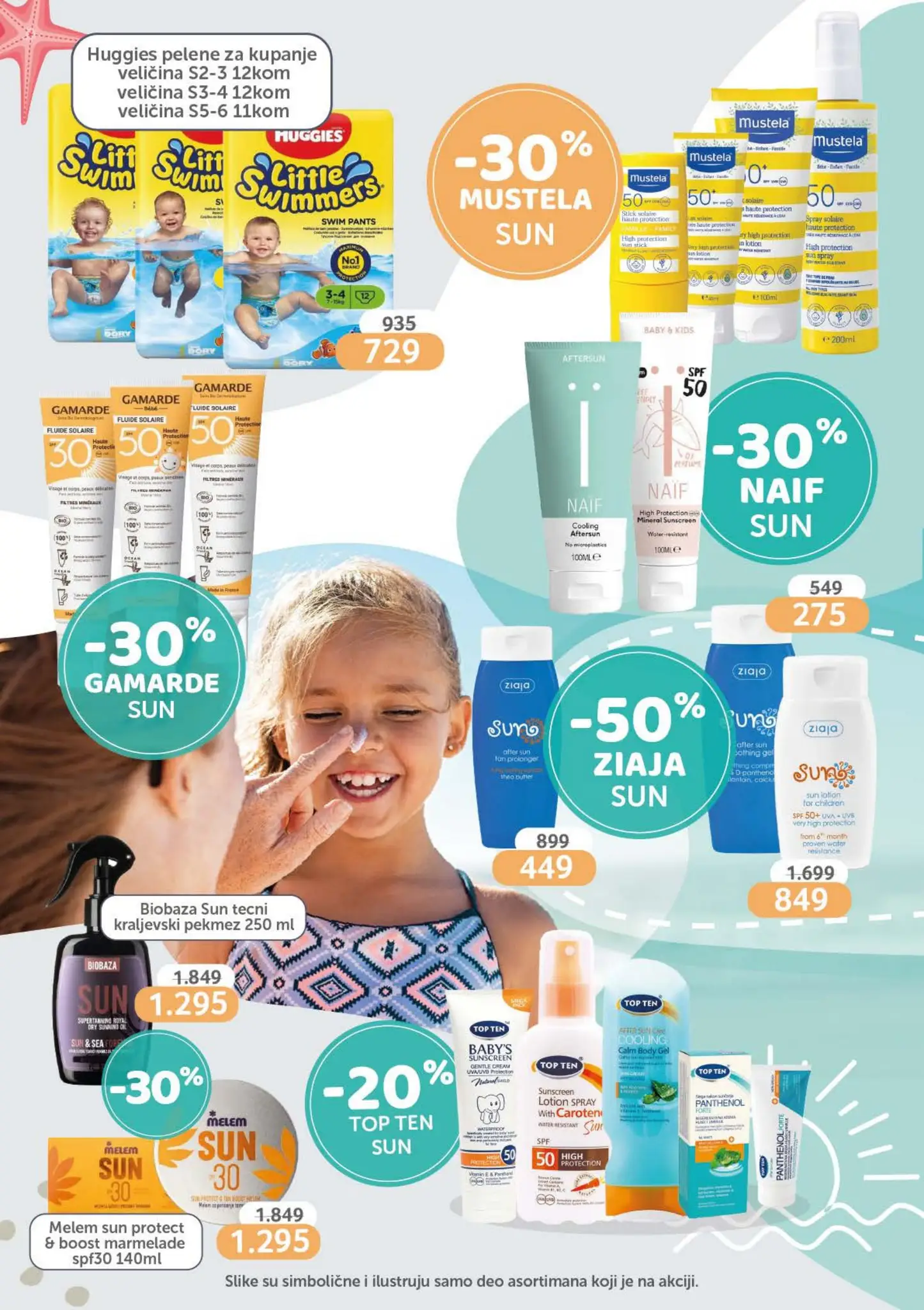Aksa katalog SVE ZA PLAŽU 1-30.7.2025.