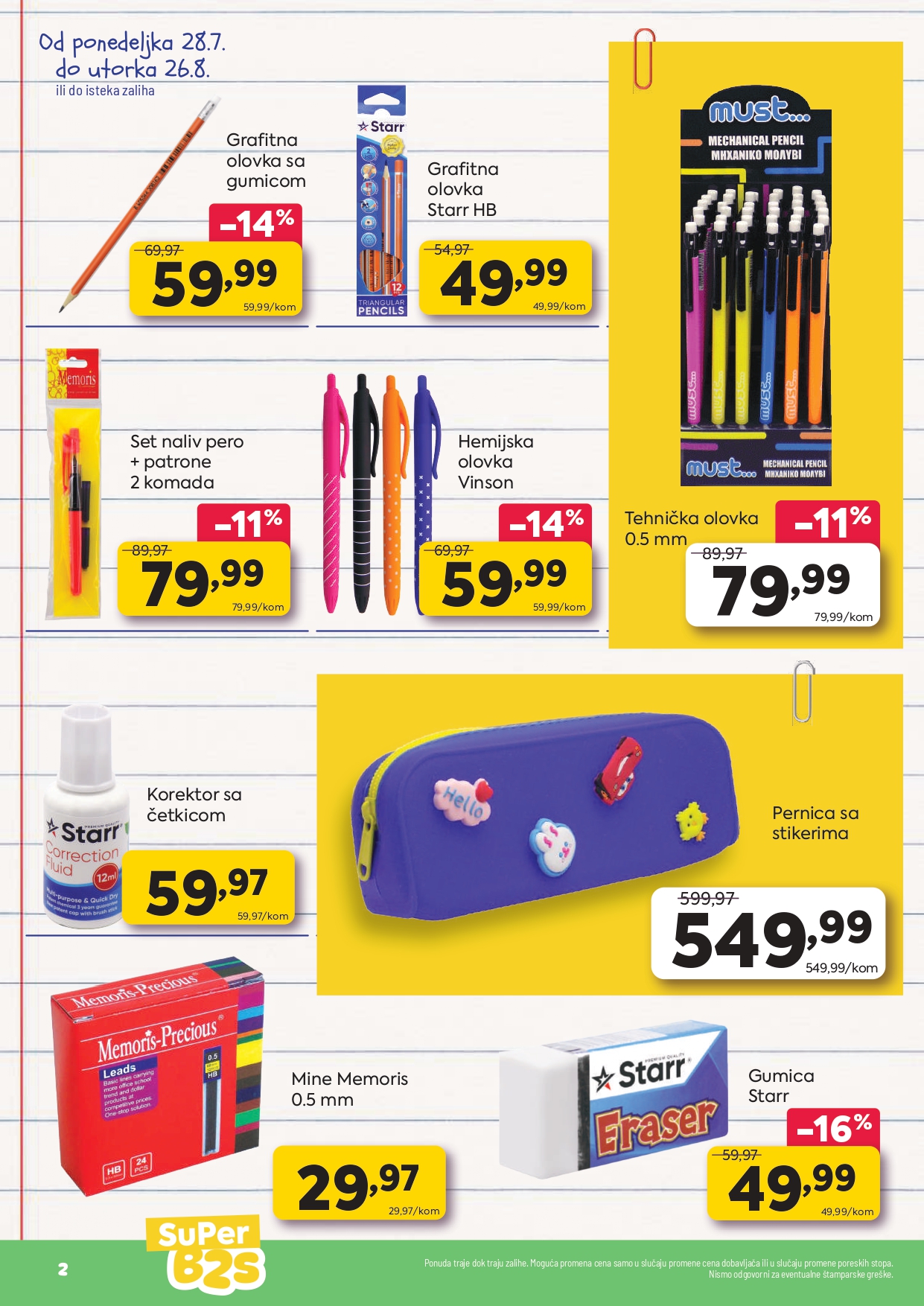 DTL PerSu katalog ŠKOLA 28.7-26.8.2025.
