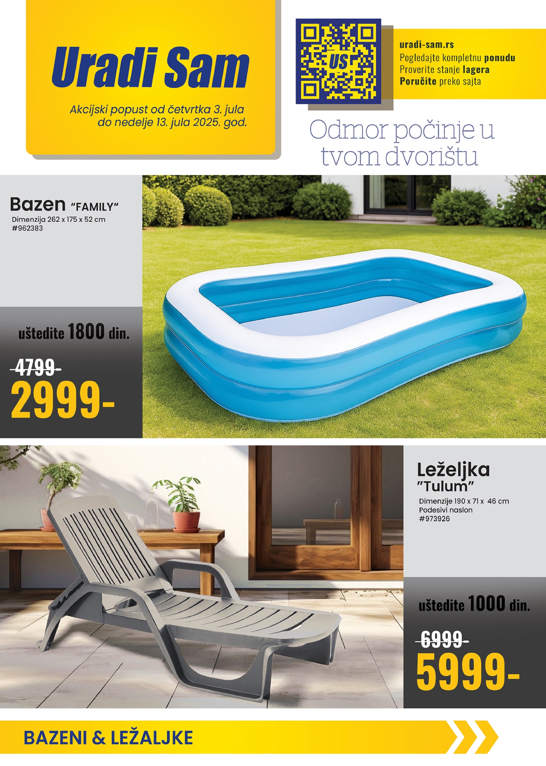 Uradi Sam katalog 3-13.7.2025.