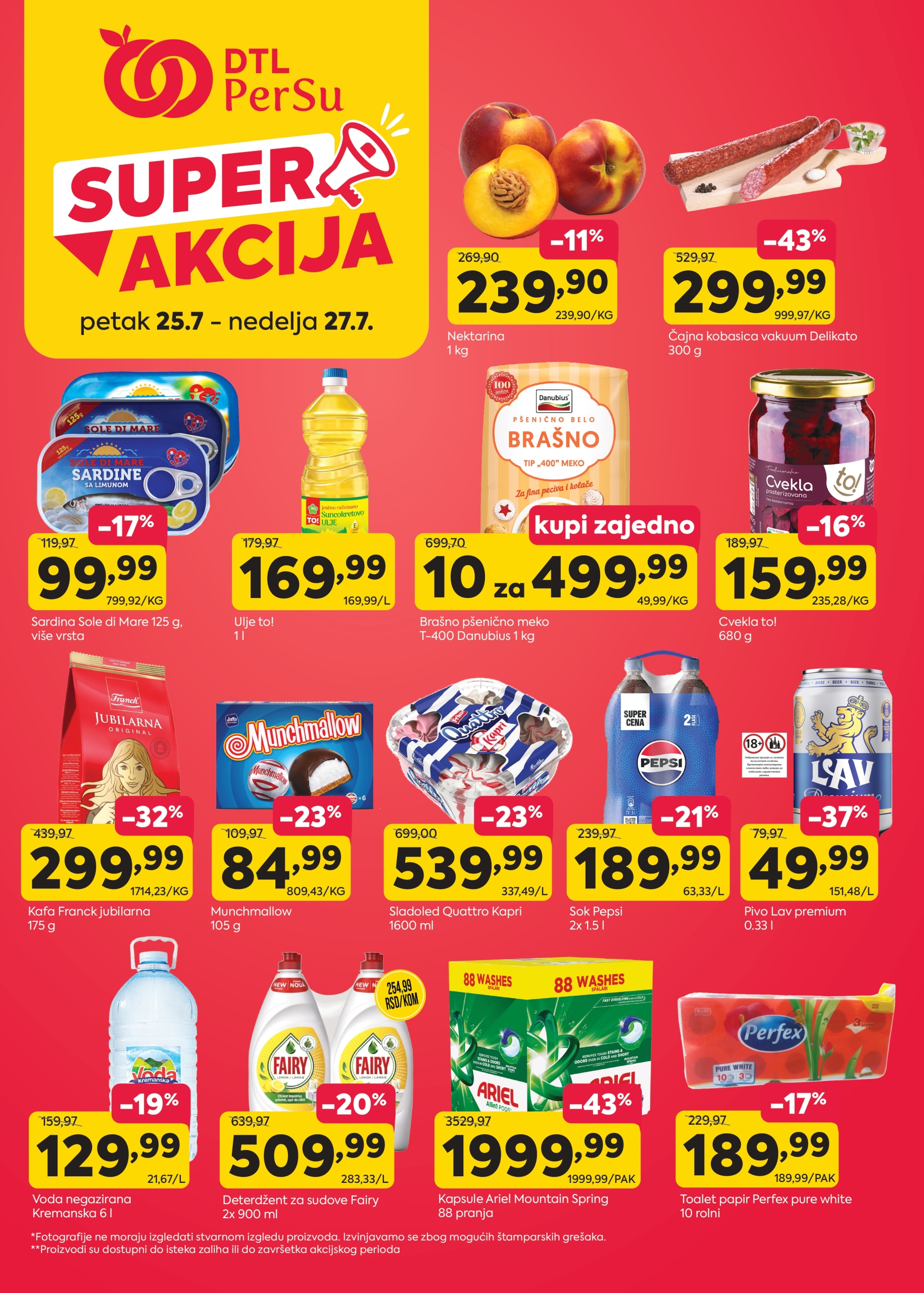 DTL PerSu VIKEND AKCIJA 25-27.7.2025.