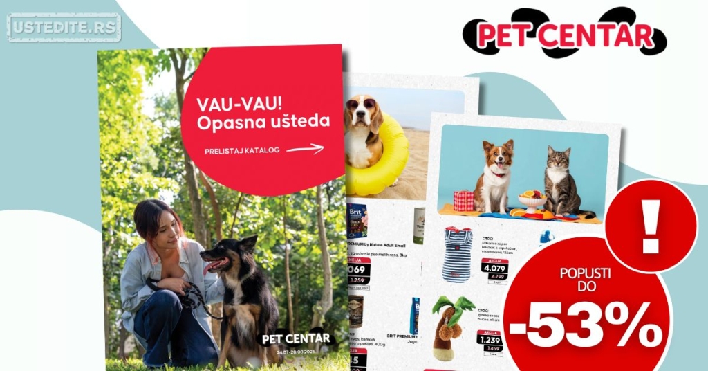 Pet centar katalog 24.7-20.8.2025.