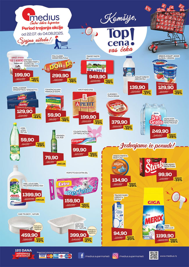 Medius TOP CENA 22.7-4.8.2025.