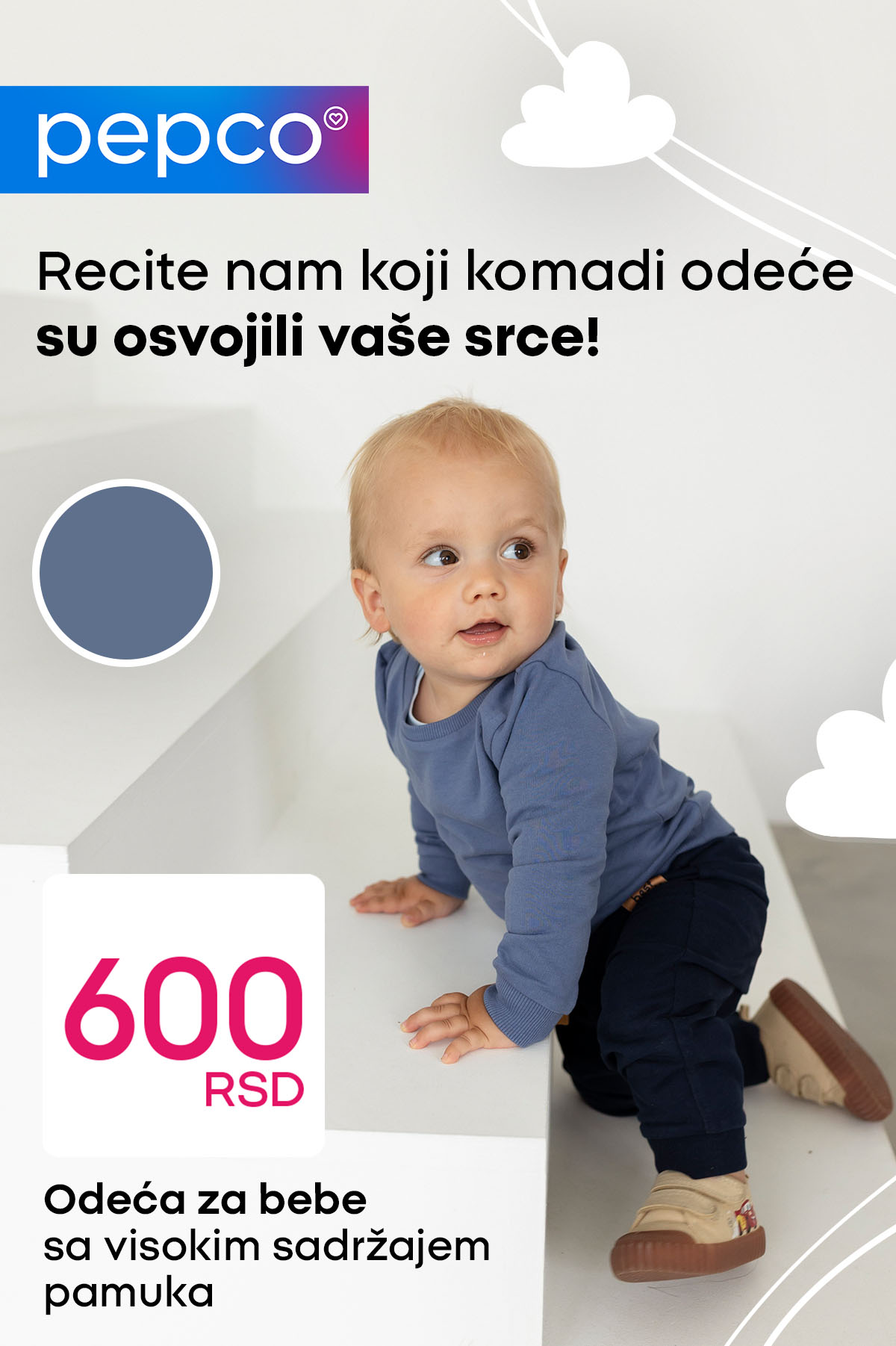 Pepco ODEĆA ZA BEBE avgust 2025.