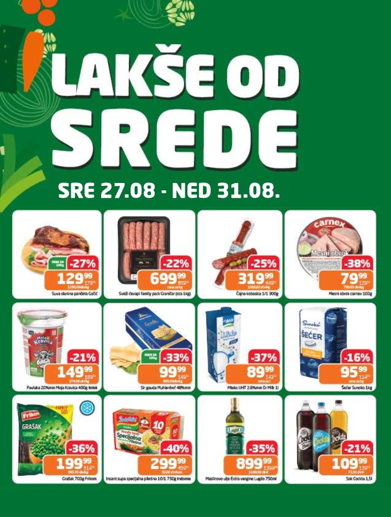 Gomex katalog LAKŠE OD SREDE 27-31.8.2025.