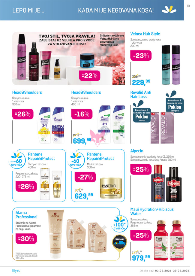 Lilly katalog SEPTEMBAR 2025.