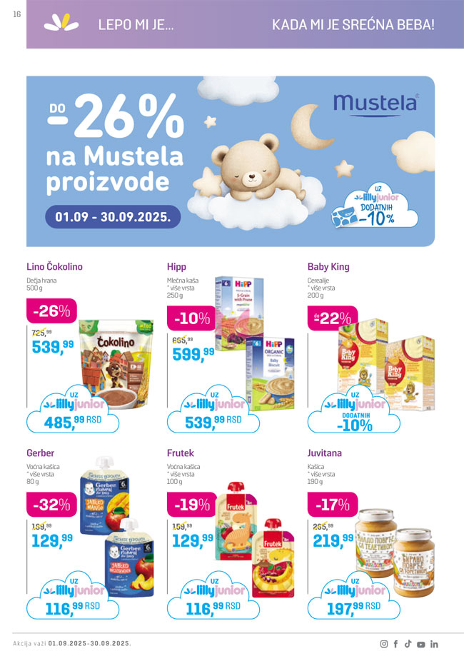 Lilly katalog SEPTEMBAR 2025.