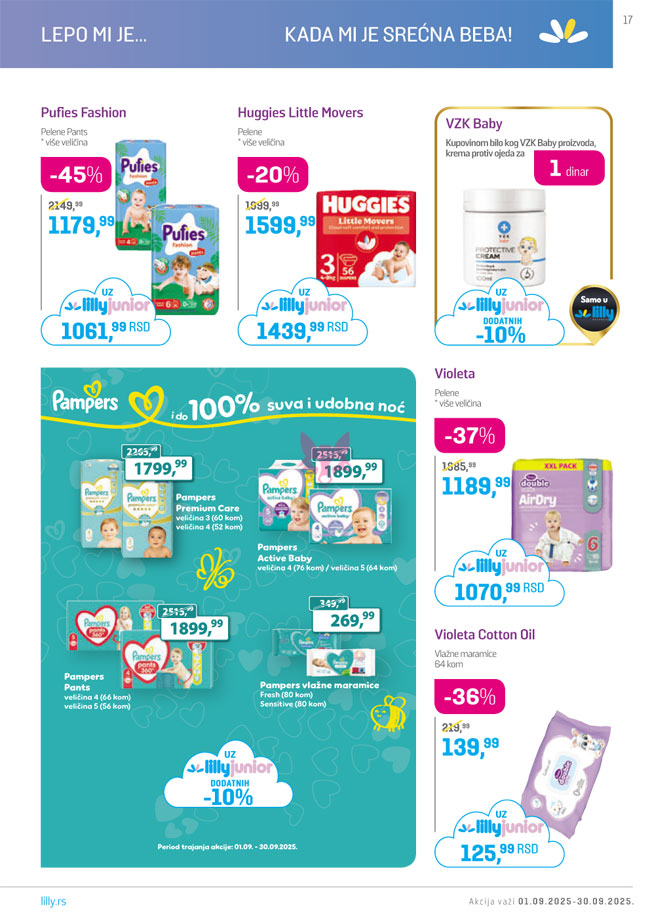 Lilly katalog SEPTEMBAR 2025.