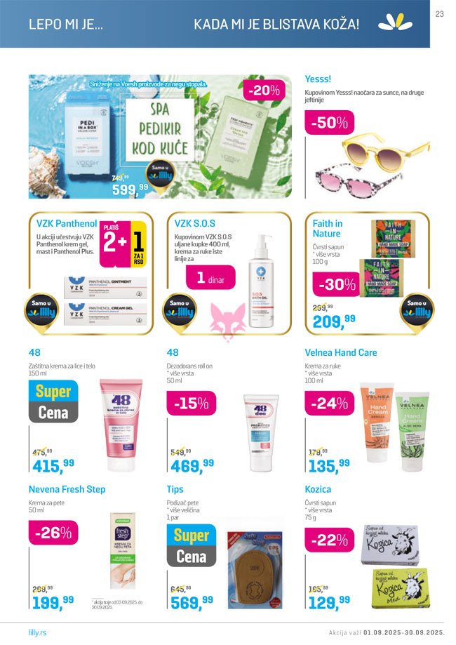 Lilly katalog SEPTEMBAR 2025.