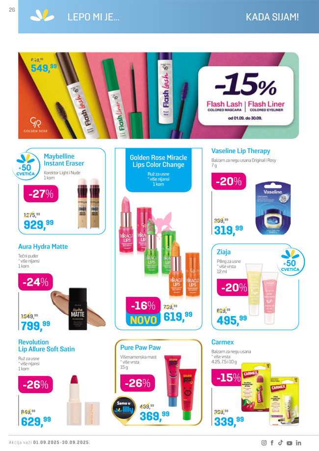 Lilly katalog SEPTEMBAR 2025.