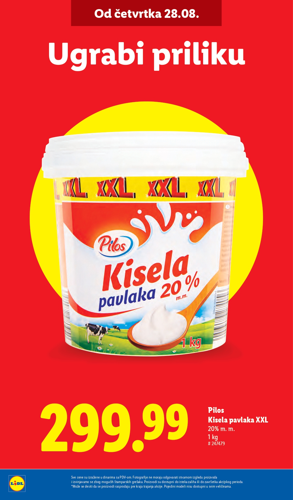 Lidl katalog PREHRANA 28.8-3.9.2025.