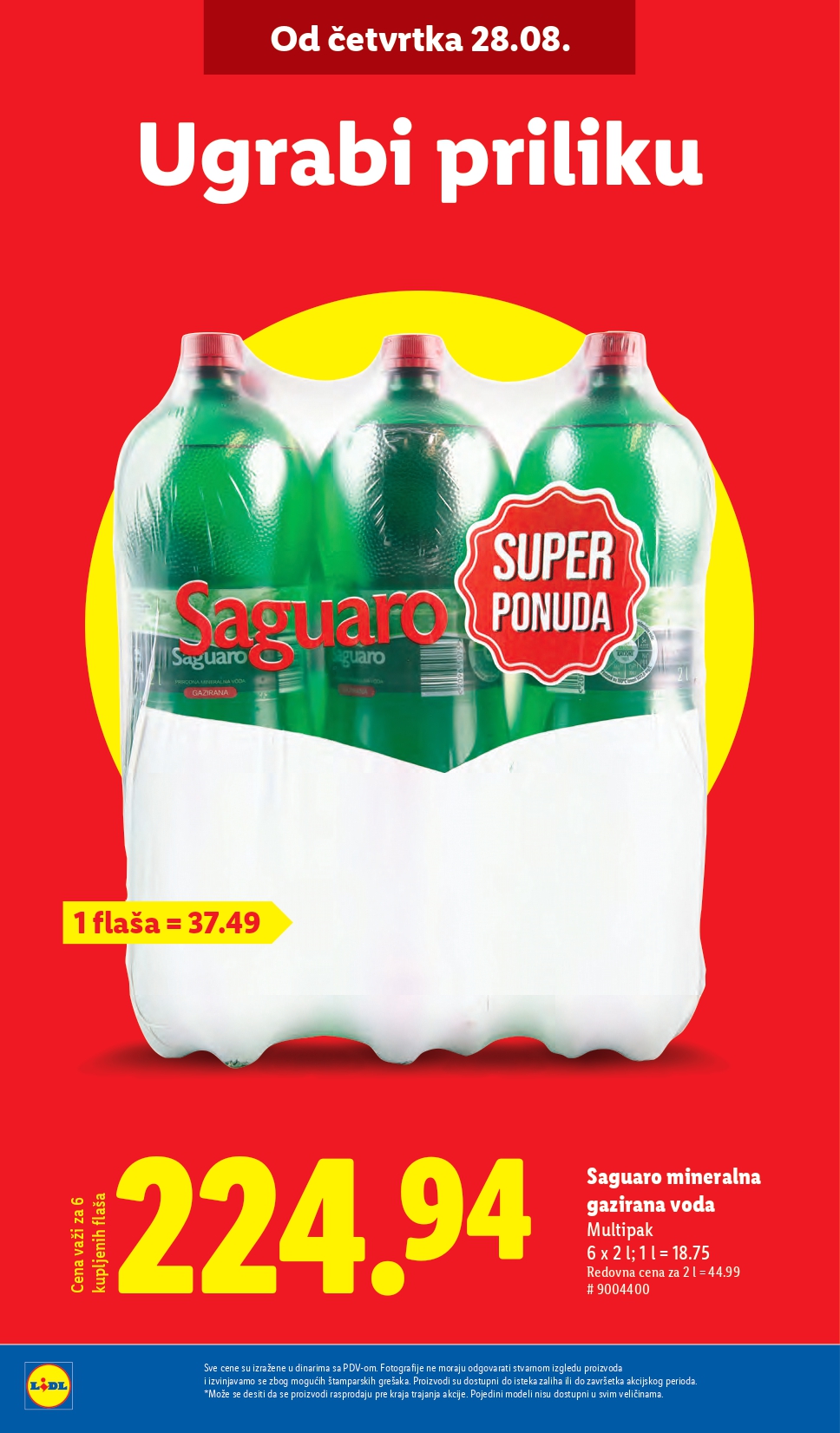 Lidl katalog PREHRANA 28.8-3.9.2025.