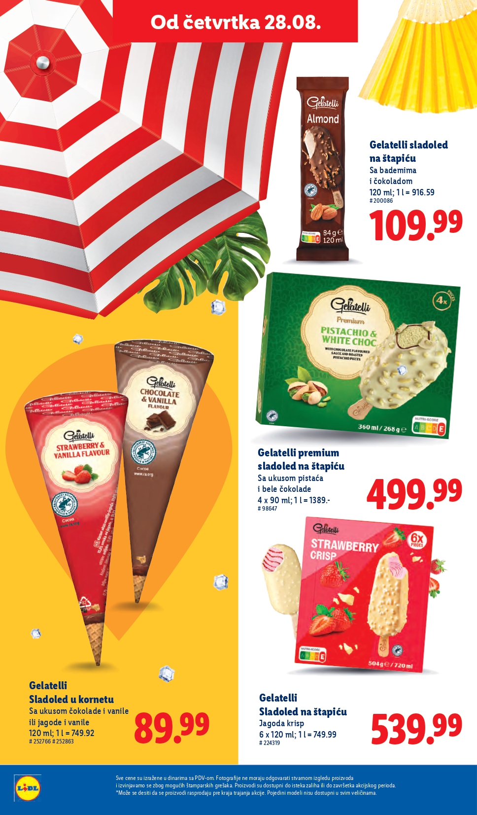 Lidl katalog PREHRANA 28.8-3.9.2025.