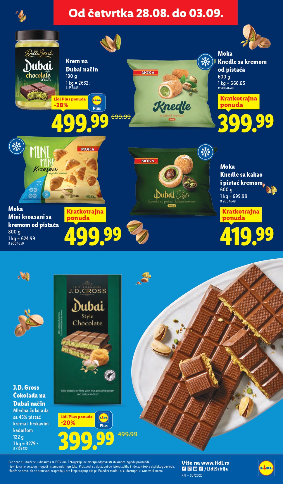 Lidl katalog PREHRANA 28.8-3.9.2025.