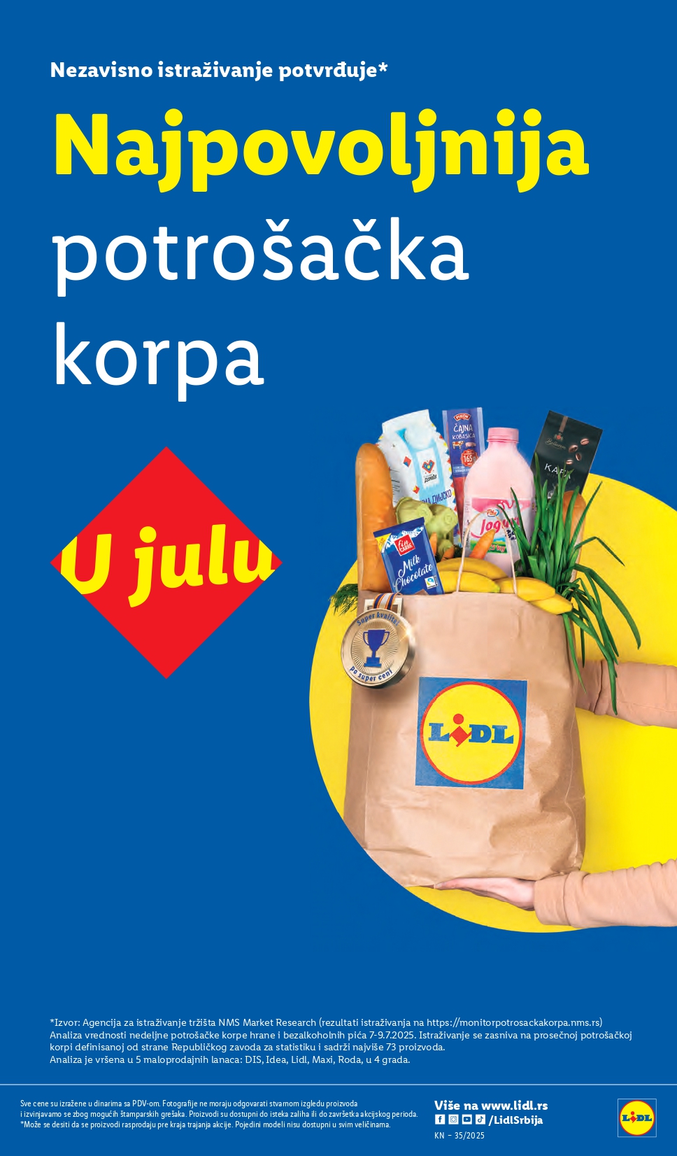 Lidl katalog PREHRANA 28.8-3.9.2025.