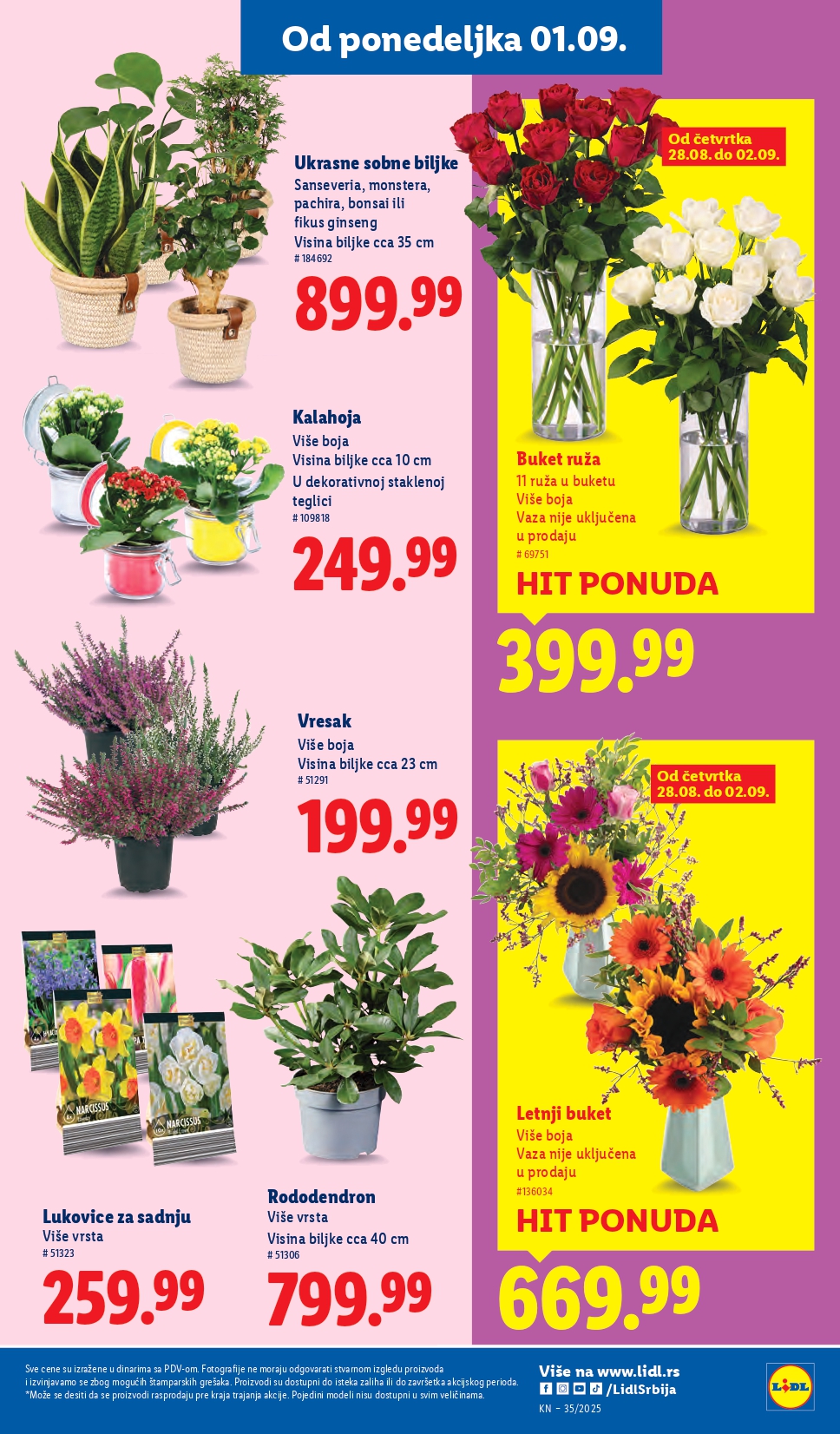 Lidl katalog PREHRANA 28.8-3.9.2025.