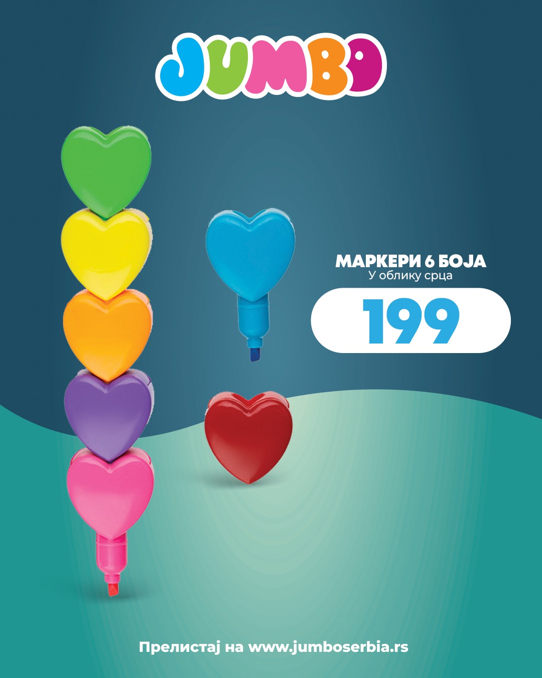 Jumbo ŠKOLSKI PRIBOR – akcija do 7.9.2025.