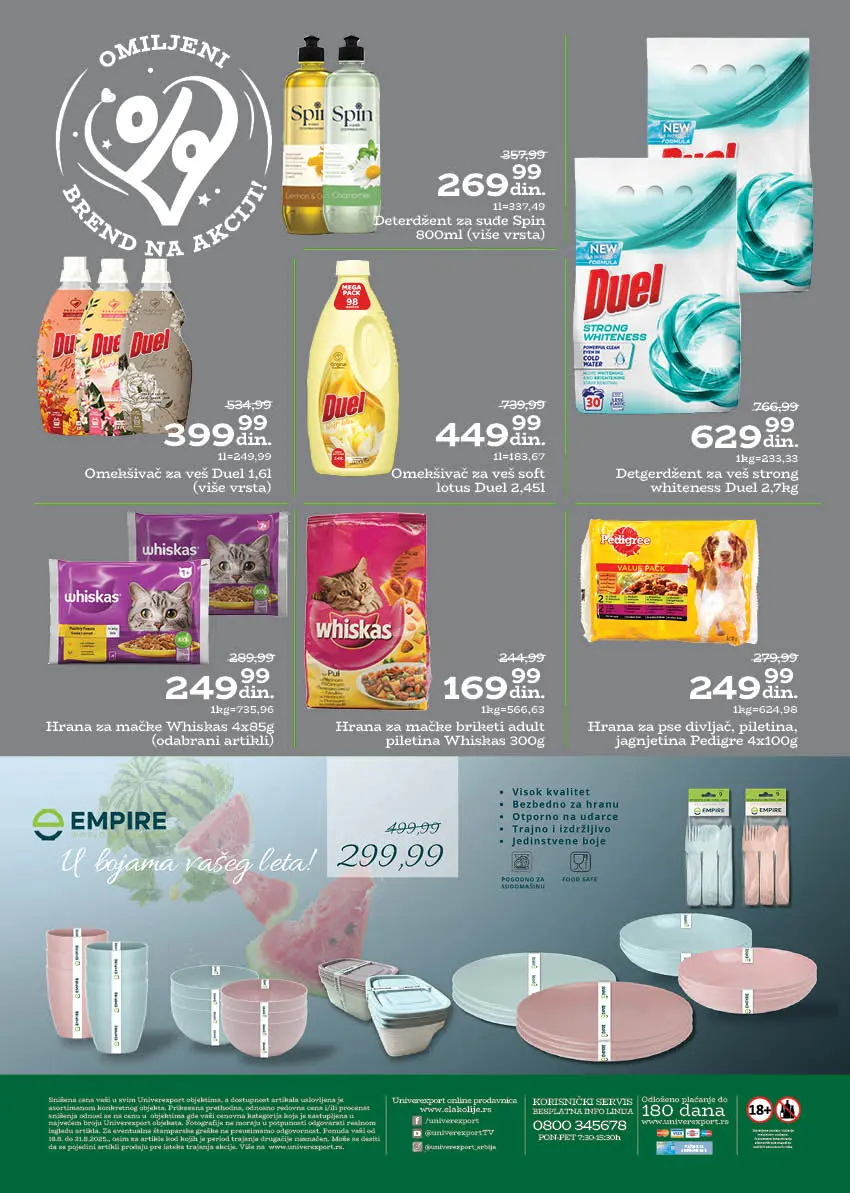 Univerexport katalog 18-31.8.2025.