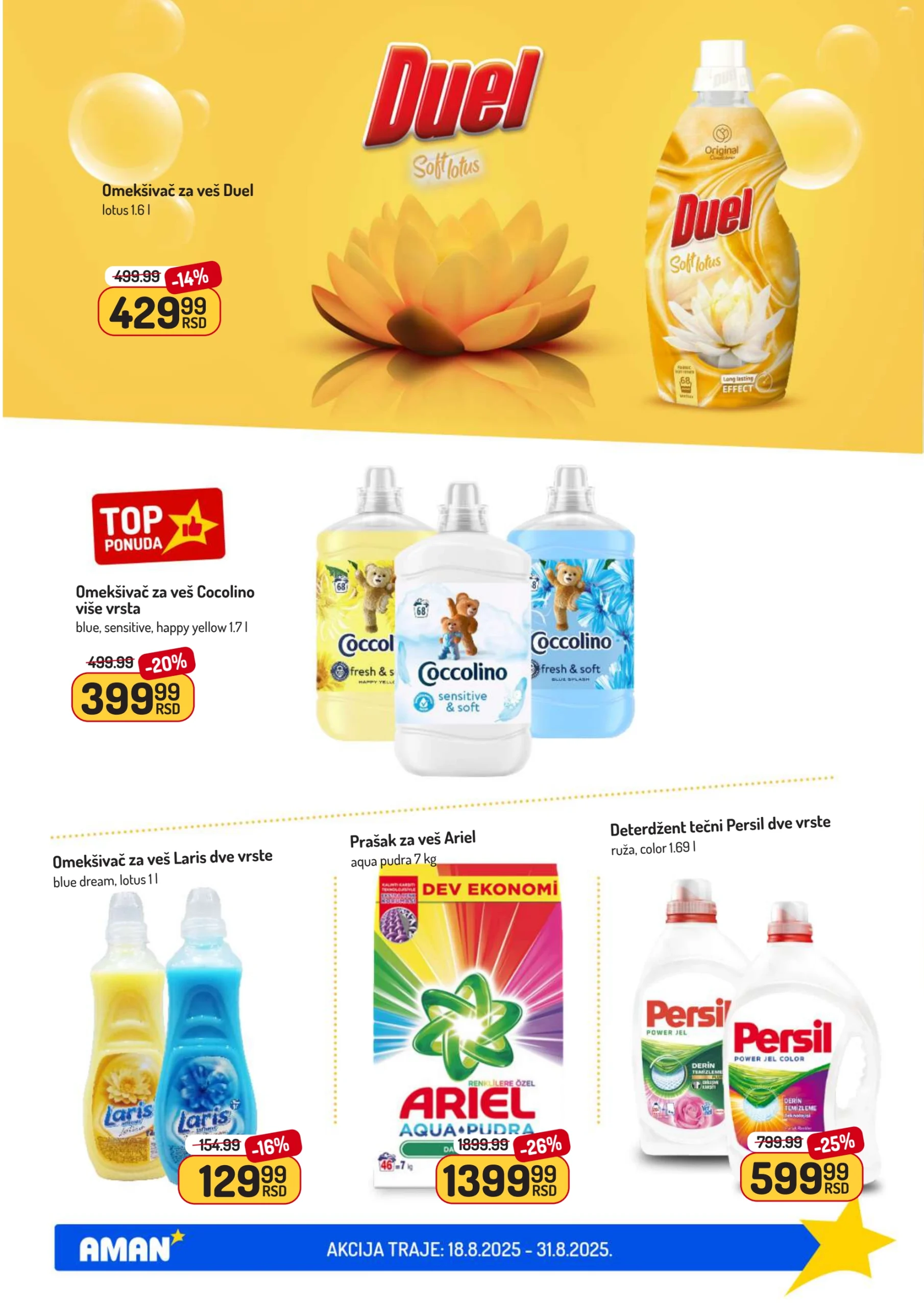 Aman katalog 18-31.8.2025.
