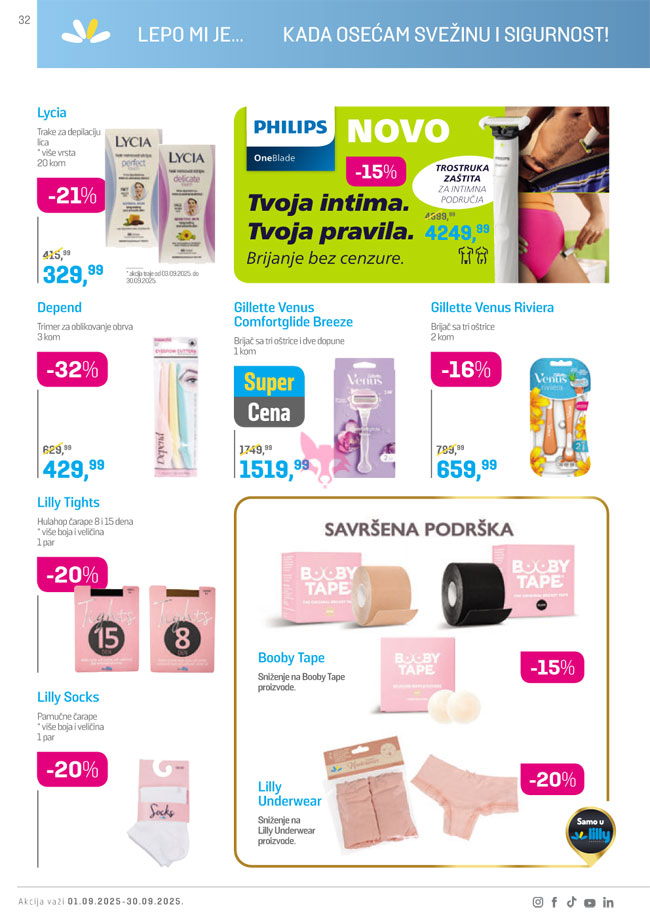 Lilly katalog SEPTEMBAR 2025.