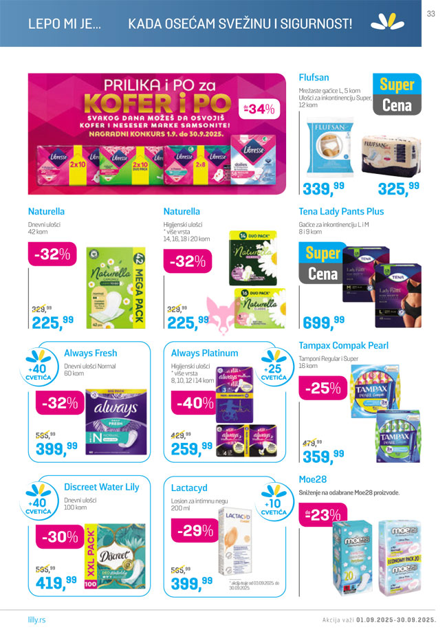 Lilly katalog SEPTEMBAR 2025.