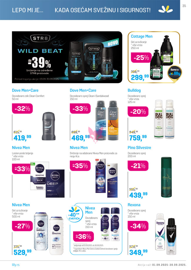 Lilly katalog SEPTEMBAR 2025.